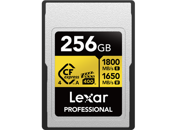 Lexar CFexpress 4.0 Pro Type A 256GB 256 GB, R1800/W1650 