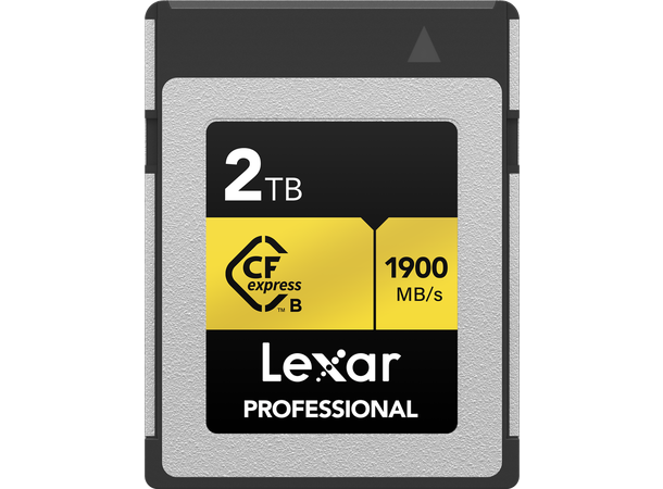 Lexar CFexpress Pro Gold 2TB R1900/W1500
