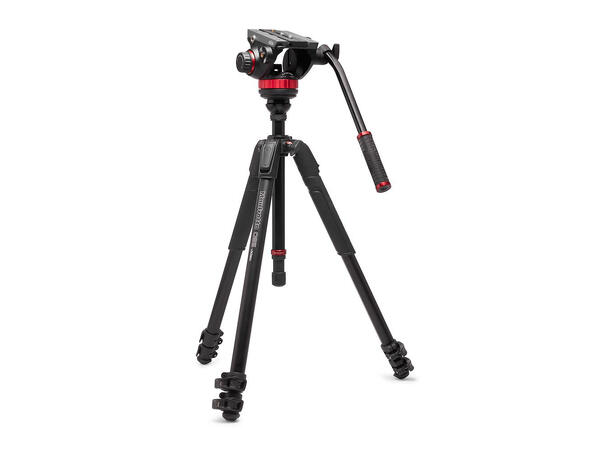 Manfrotto MVH502AH + MT055XPRO3 Videostativ med videohode 