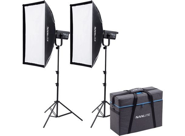 Nanlite FS-300B LED Bi-color 2-Light Kit Bi-color Spot Light 