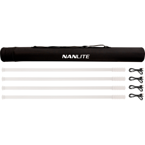 Nanlite Pavotube T8-7X 4 light kit 1 meter LED pixel-tube. Veier kun 280g