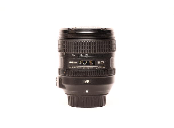 Nikon 24-85mm f/3.5-4.5 G AF-S VR BRUKT BRUKT, Se beskrivelse 