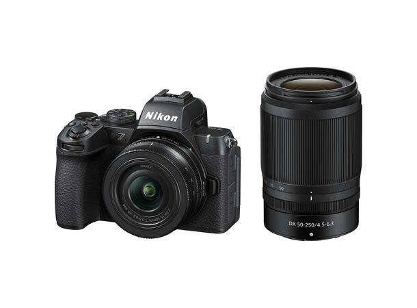 Nikon Z50 II Kit + 16-50mm + 50-250mm 20.9MP, 4K60p, EXPEED 7 