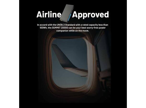 Nitecore Summit 20000 Powerbank 20000mAh IPX5 For kalde temperaturer 