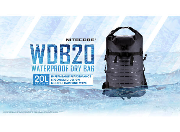 Nitecore WDB20 Drybag Drybag 20L