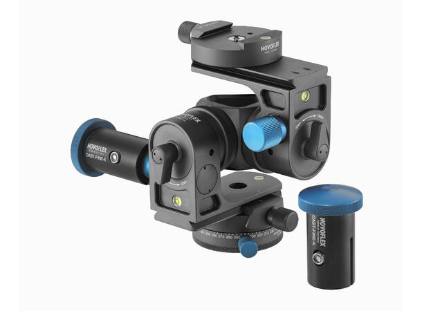 Novoflex Geared Head KOPF2-PRO 3-veis, Presisjons stativhode 