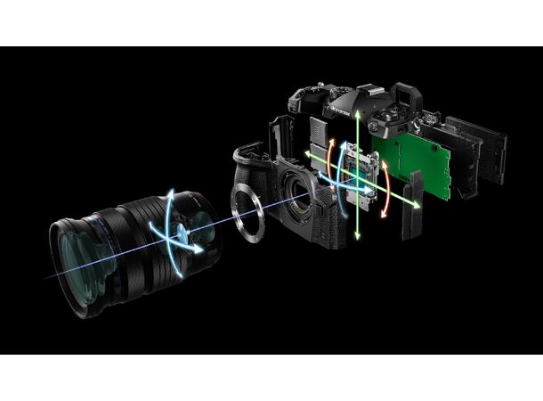 OM SYSTEM OM-1 Mark II 20MP Stacked BSI Live MOS-sensor 