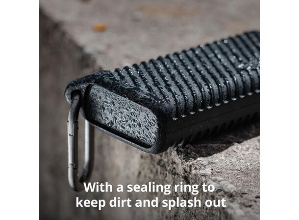 PGYTECH CreateMate Kortleser til SD kort Sort,  SD og Micro SD, med oppbevaring 