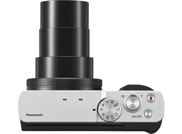 Panasonic Lumix TZ99, sølv Elegant kamera med 30x zoom 