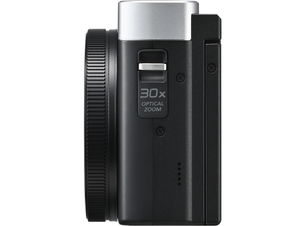 Panasonic Lumix TZ99, sølv Elegant kamera med 30x zoom 