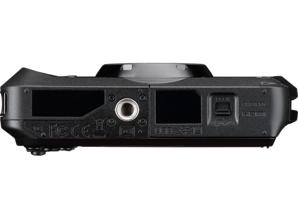 Pentax WG-8 Sort Vanntett og støtsikkert kamera 