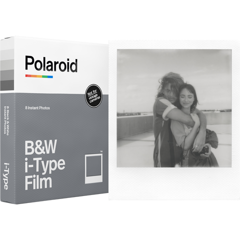 Polaroid I-Type Sort hvitt film S/H-film for Polaroid I-Type kamera