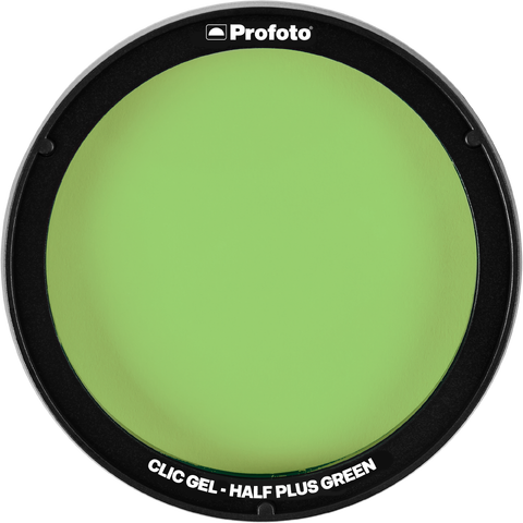 Profoto Clic Gel Half Plus Green Fargefilter til A-serien