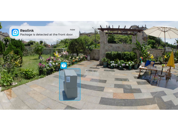 Reolink Doorbell Battery Hvit 2K, Dual-Band Wifi, 7000mAh, Deteksjon 