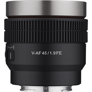 Samyang V-AF 45mm T1.9 Sony FE Vidvinkel videoobjektiv med Autofokus