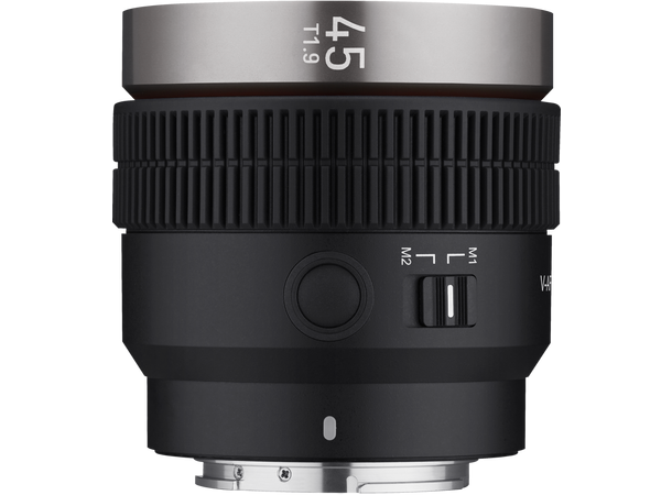 Samyang V-AF 45mm T1.9 Sony FE Vidvinkel videoobjektiv med Autofokus