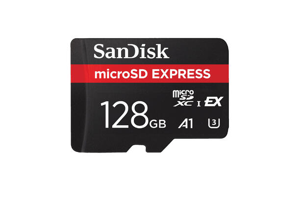 SanDisk microSD Express 128 GB 880MB/s U3 C10 