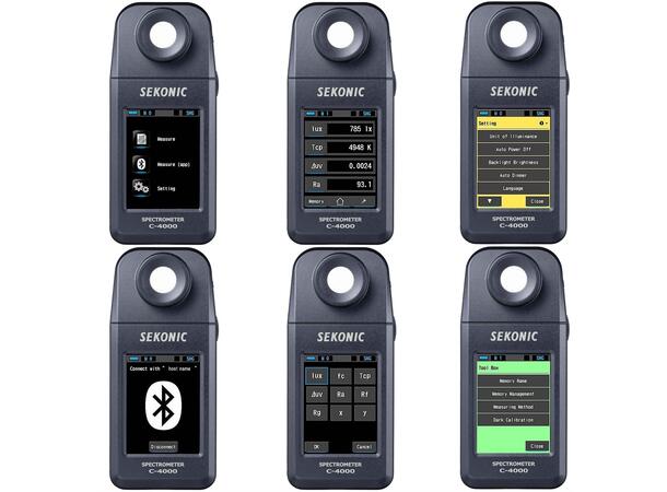 Sekonic Spektrometeret C-4000 Presisjon, fleksibilitet og effektivitet 