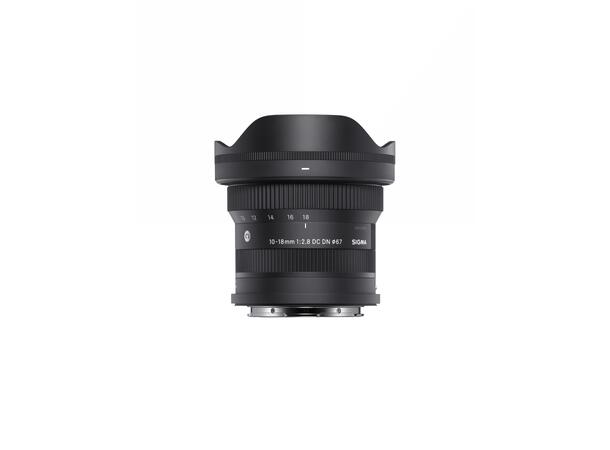 Sigma 10-18mm F2.8 DC DN Contemporary L-fatning 