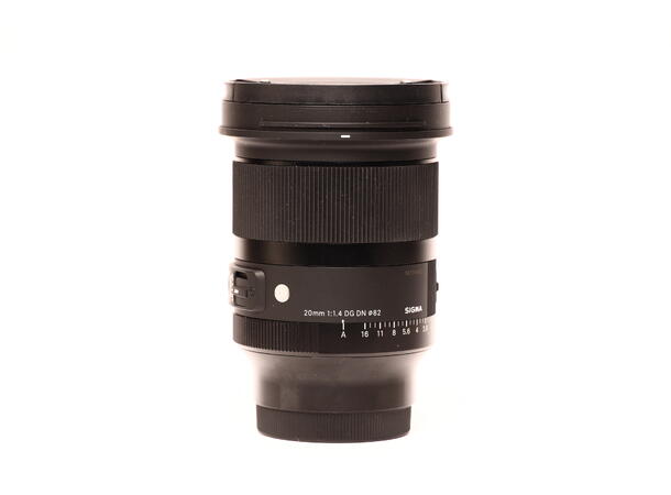 Sigma 20mm 1:1.4 DG DN BRUKT BRUKT, Se beskrivelse, for Sony E 