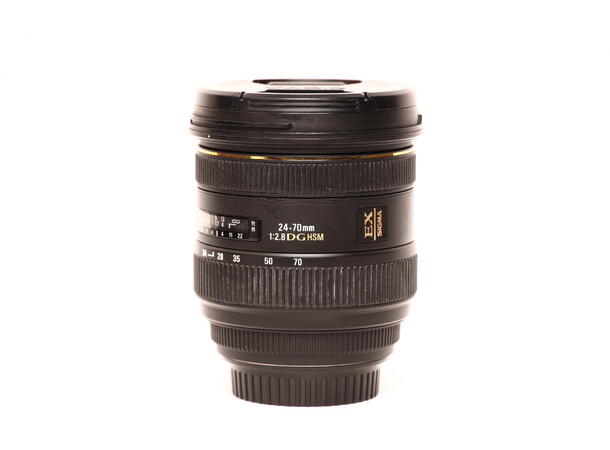 Sigma 24-70mm 1:2.8 DG HSM EX BRUKT BRUKT, Se beskrivelse, for Canon EF 