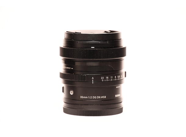 Sigma 35mm f/2 DG, BRUKT BRUKT, Se beskrivelse, for L-mount 