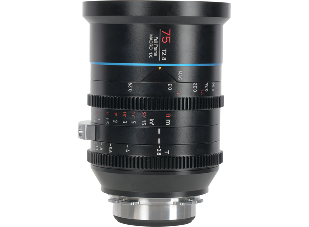 Sirui Cine Lens Jupiter FF 75mm /2.8 EF Macro Cine-objektiv med EF fatning