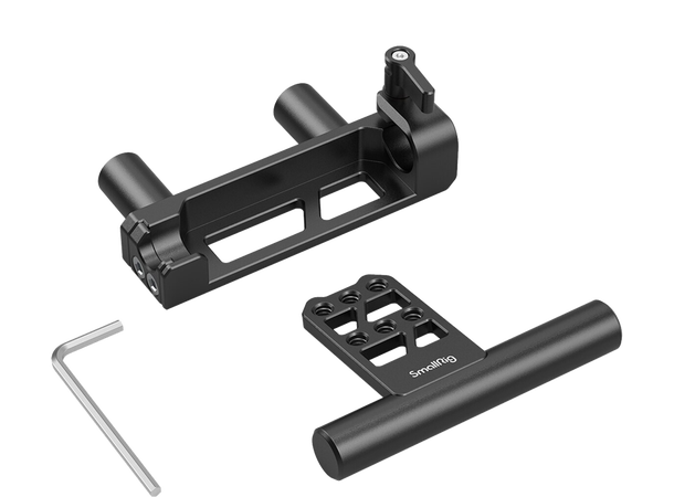 SmallRig 2802 Dobbel 15mm Batterihengsle For V-mount m/justeringsarm 