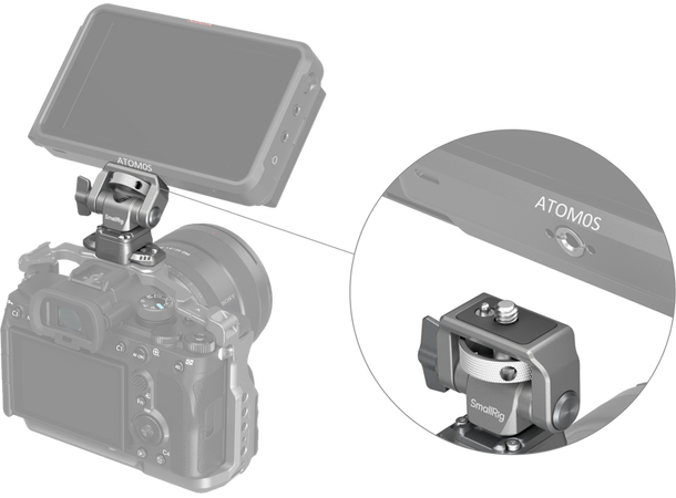 SmallRig 4487 HawkLock Monitor Support HawkLock H21 QR Monitor support Nato 