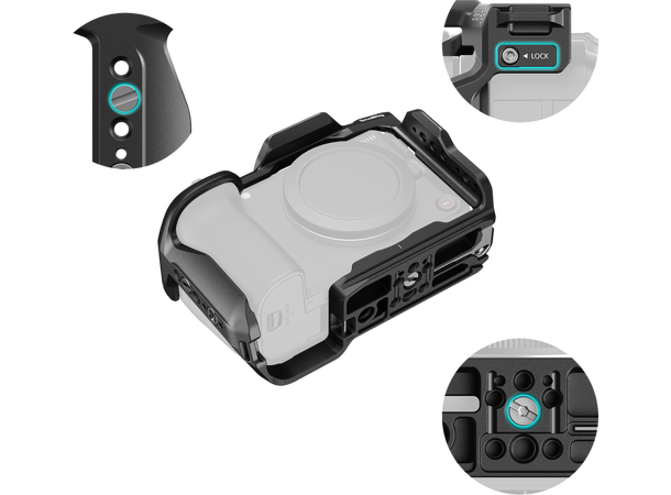 SmallRig 6372 Cage for Canon R6 V Cage for R6 V 