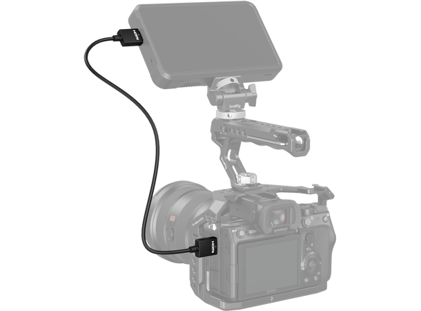 Smallrig 2957 HDMI Cable (A to A) 55cm Full HDMI til Full HDMI, Ultra Slim 4K 