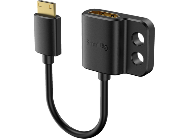 Smallrig 3020 HDMI adapterkabel (C to A) Mini HDMI hann til Full HDMI hunn 