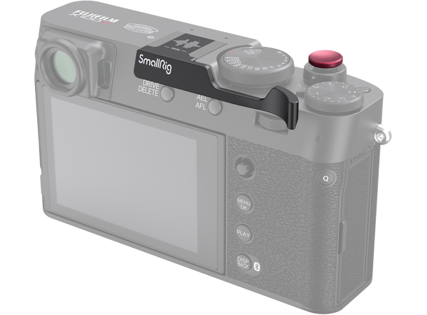 Smallrig 4559 Tommelgrep for X100VI sort Tommelgrep og utløserknapp Fuji X100VI 