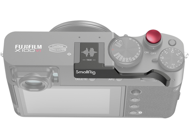 Smallrig 4559 Tommelgrep for X100VI sort Tommelgrep og utløserknapp Fuji X100VI 