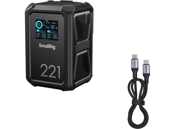 Smallrig 4985 X-Touch Smart V-mount x221 Smart Triple-Proof V-mount batteri X221 