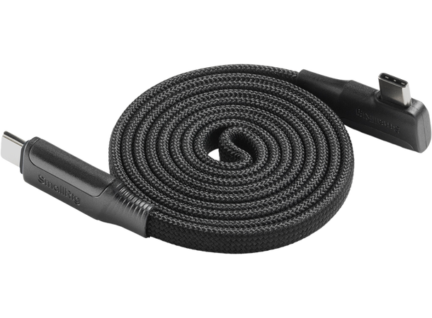 Smallrig 5611 USB-C Self-Coiling kabel Self-Coiling Charging Cable (100cm, 60W) 