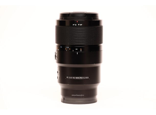 Sony FE 90mm 1:2,8 G OSS Macro BRUKT BRUKT, Se beskrivelse 
