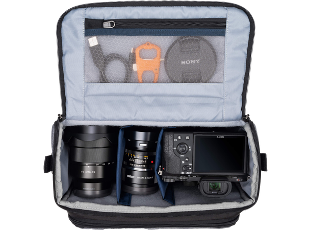 Think Tank Mirrorless Mover 30 V2 Orange Praktisk skudlerveske for systemkamera 