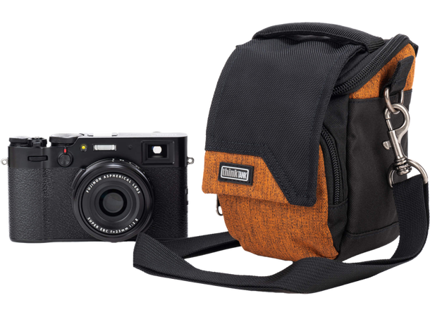 Think Tank Mirrorless Mover 5 V2 Orange Praktisk skulderveske for små kamera 