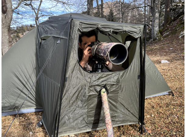 Tragopan Ptarmigan Dome Fotoskjul Grønn Kamotelt til å sove i 