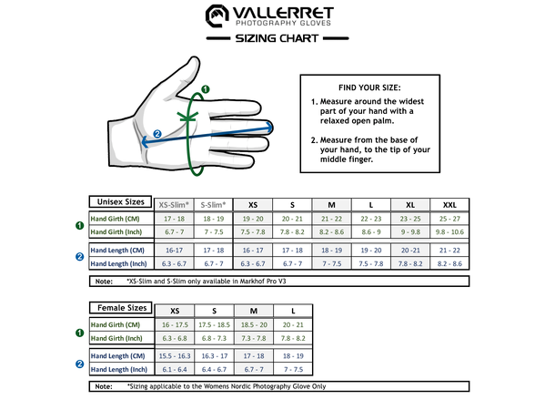 Vallerret Senja Liner Small Tynn hanske med touch 