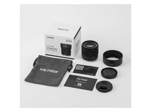Viltrox AF 50mm F2.0 Air Sony E Lett og eksepsjonell bildekvalitet 
