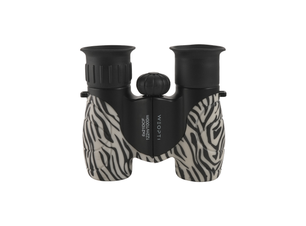 Weopti Adventure 6x21 Sebra Kikkert som er spesialdesignet for barn 