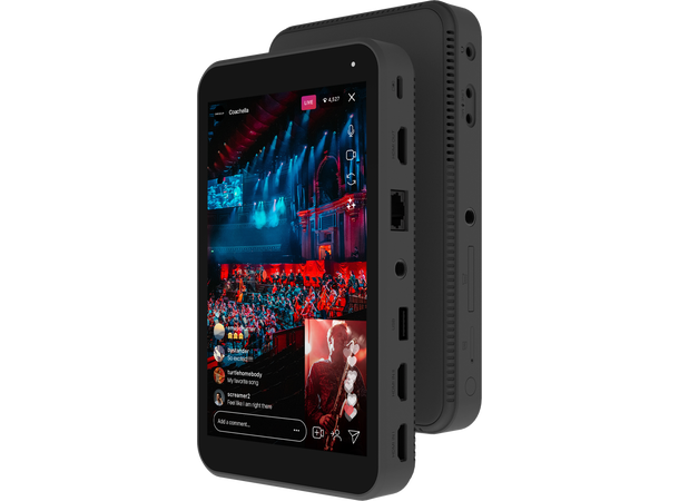 Yololiv Instream, Alt-i-ett multicam Vertikal streaming, miks og monitor 