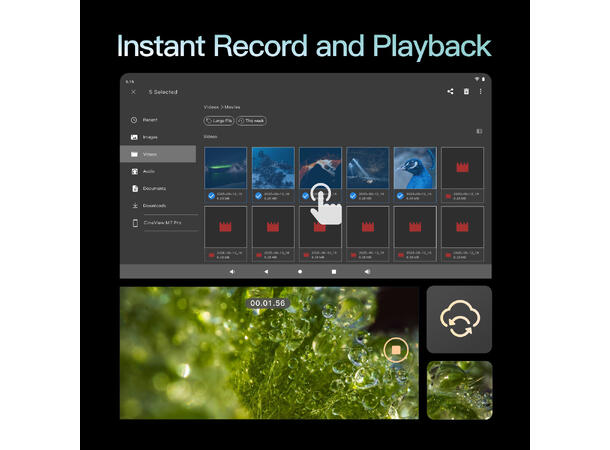 Accsoon Cineview M7 Pro 7" skjerm Smart trådløs alt-i-ett monitor 