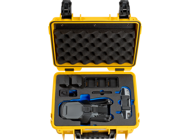 B&W Outdoor Cases Type 3000, Gul for DJI Mavic 3, 3 PRO, 3 Fly More Combo