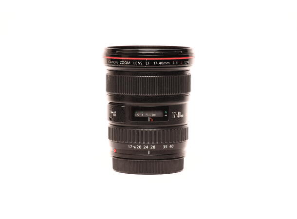 Canon EF 17-40mm f/4 L USM BRUKT BRUKT, Se beskrivelse 