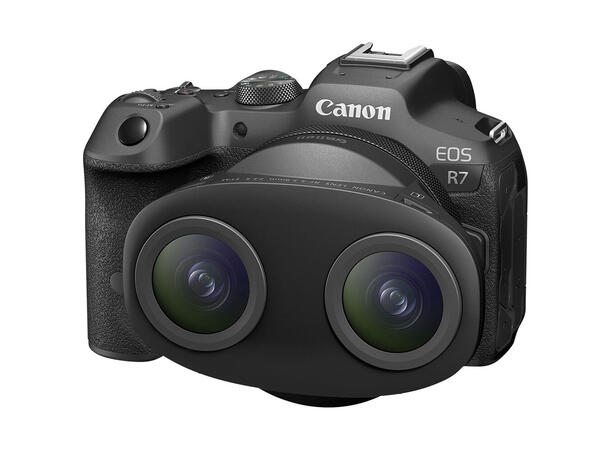 Canon RF-S 3.9mm F3.5 STM DUAL FISHEYE 180° VR opptak på en singel sensor 