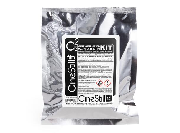 CineStill Cs2 ''Cine Simplified'' ECN-2 Powder Kit (16 Rolls) to mix 1000 ml 