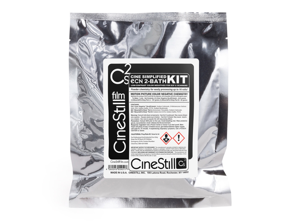 CineStill Cs2 ''Cine Simplified'' ECN-2 Powder Kit (16 Rolls) to mix 1000 ml 